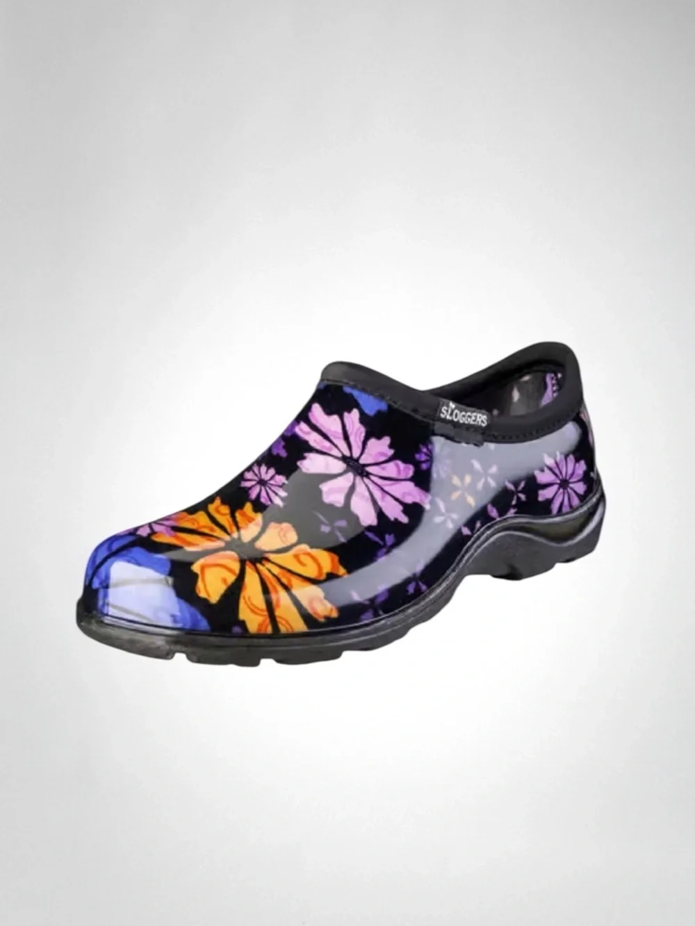 Sloggers Waterproof Floral Flower Power Comfort Rain And Garden Shoes